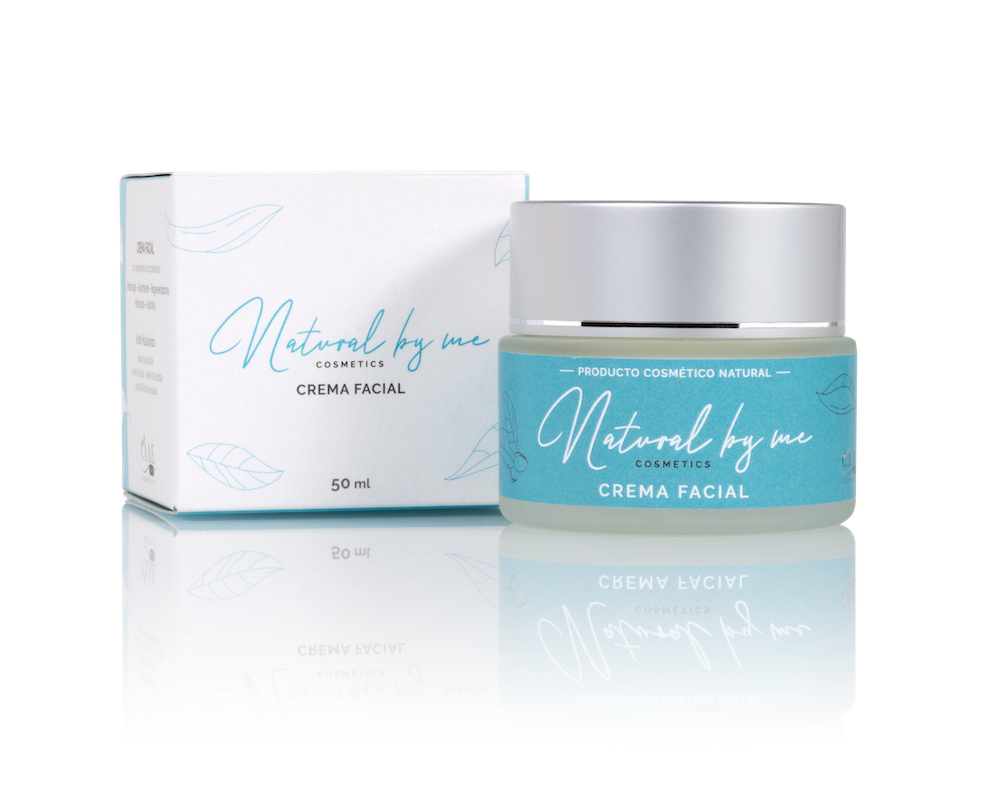 Crema facial Natural con Ácido Hialurónico Natural by me