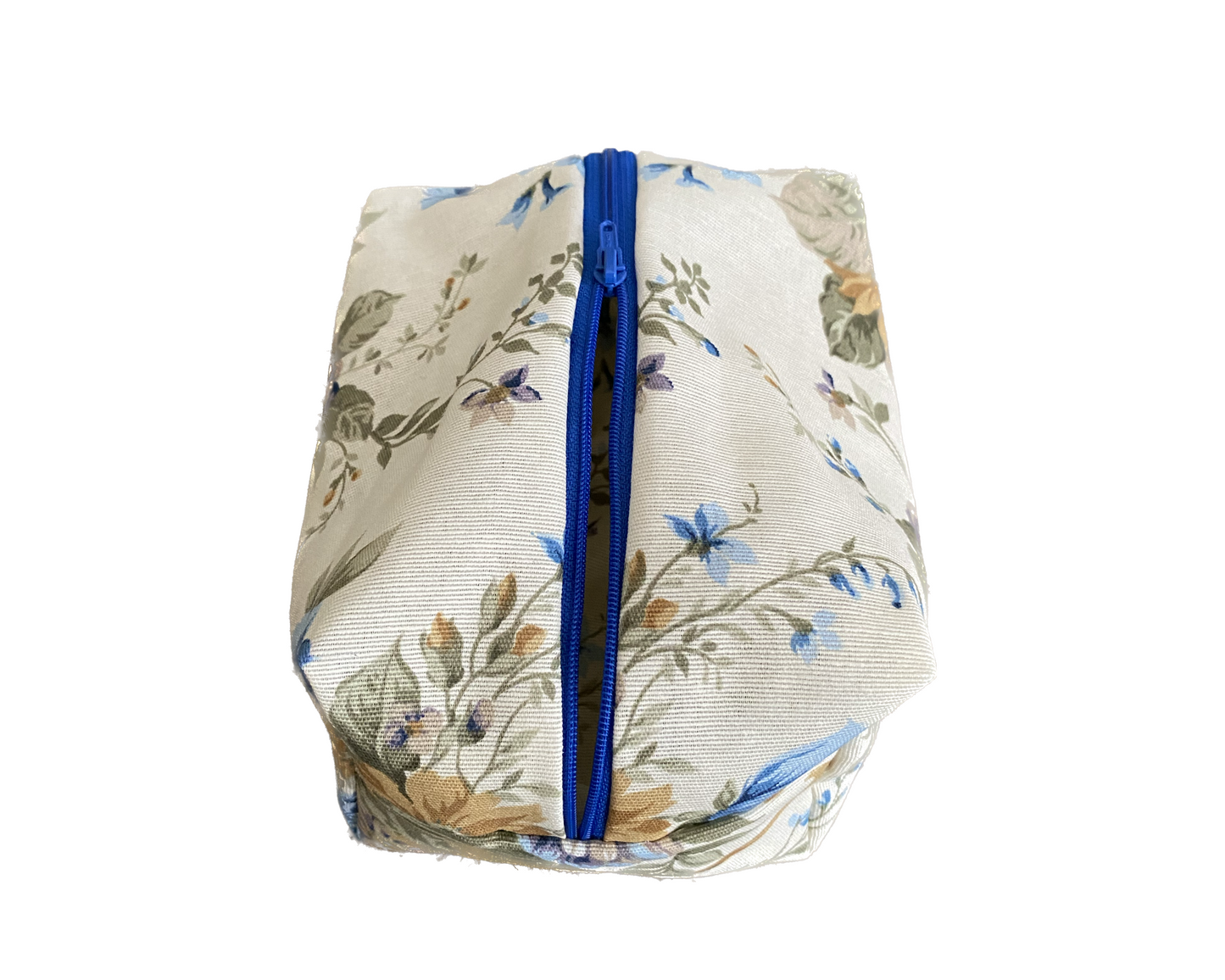 Neceser Loneta estampado floral crudo