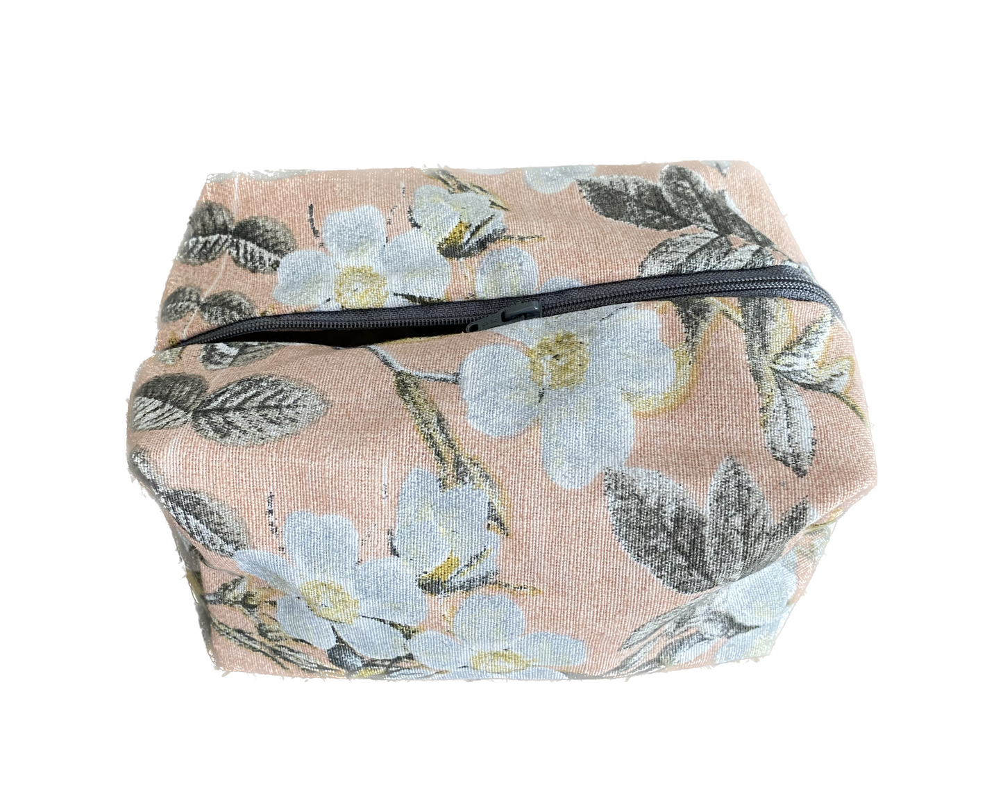 Neceser Loneta estampado floral rosa