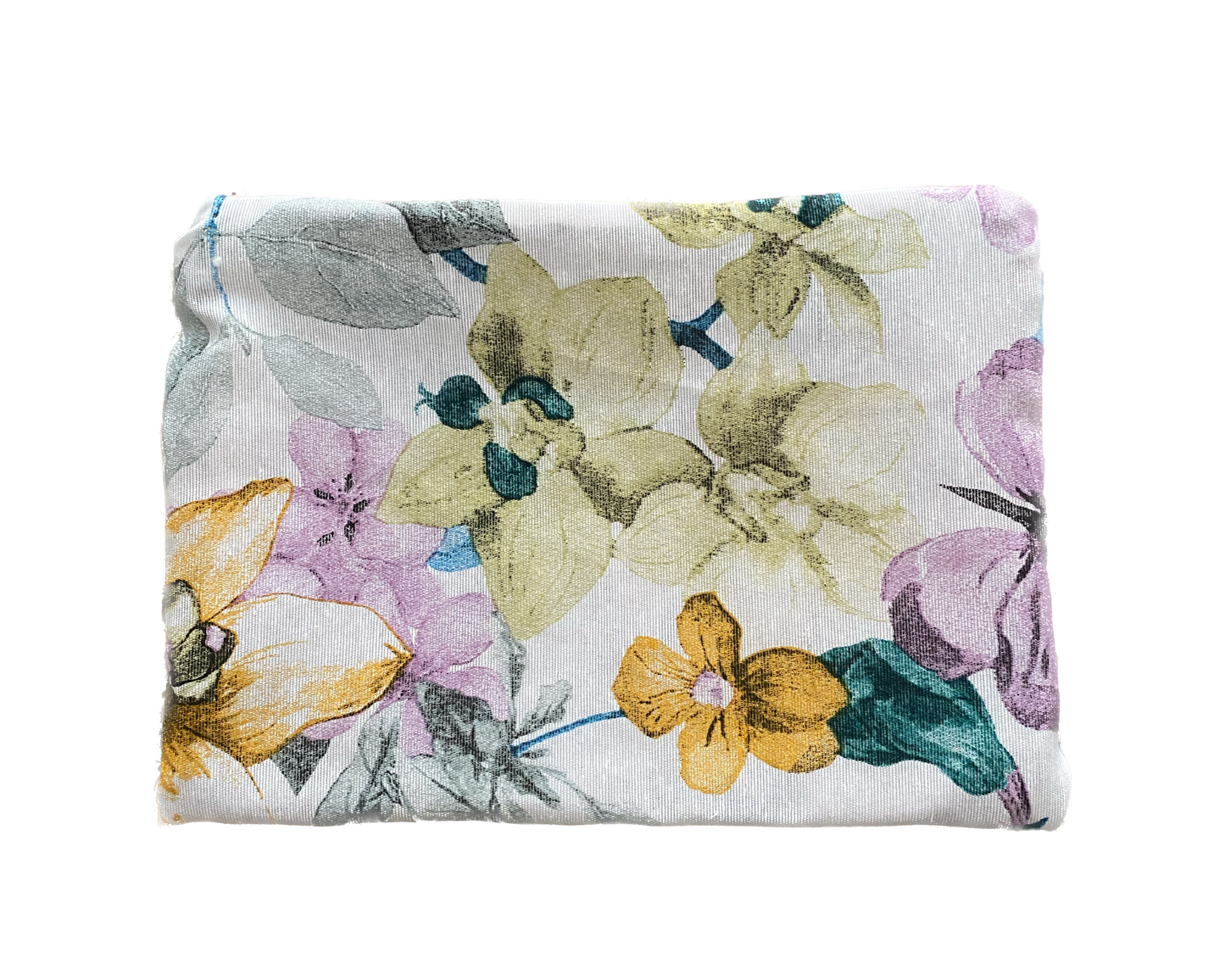 Neceser Clutch Loneta estampados florales