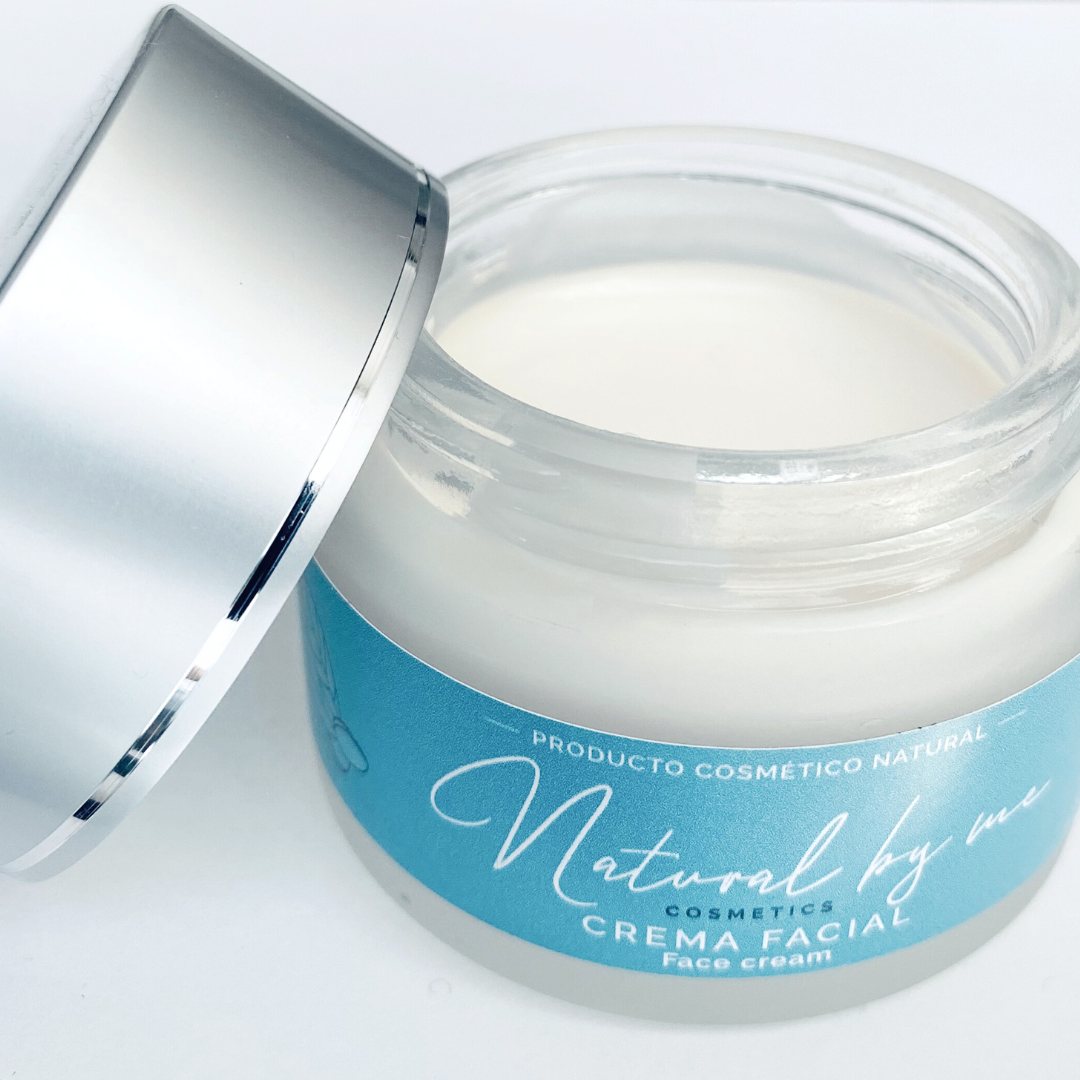 Crema Facial Natural con Ácido Hialurónico Natural by me