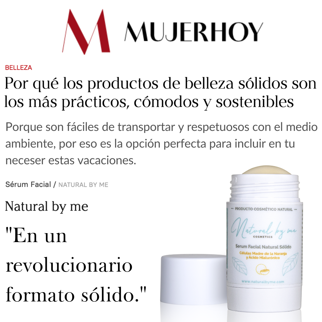 Sérum Facial Natural Sólido