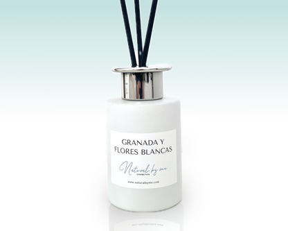 Granada y Flores Blancas Aroma Natural Mikado