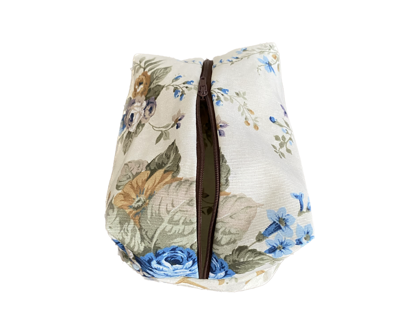 Neceser Loneta estampado floral crudo