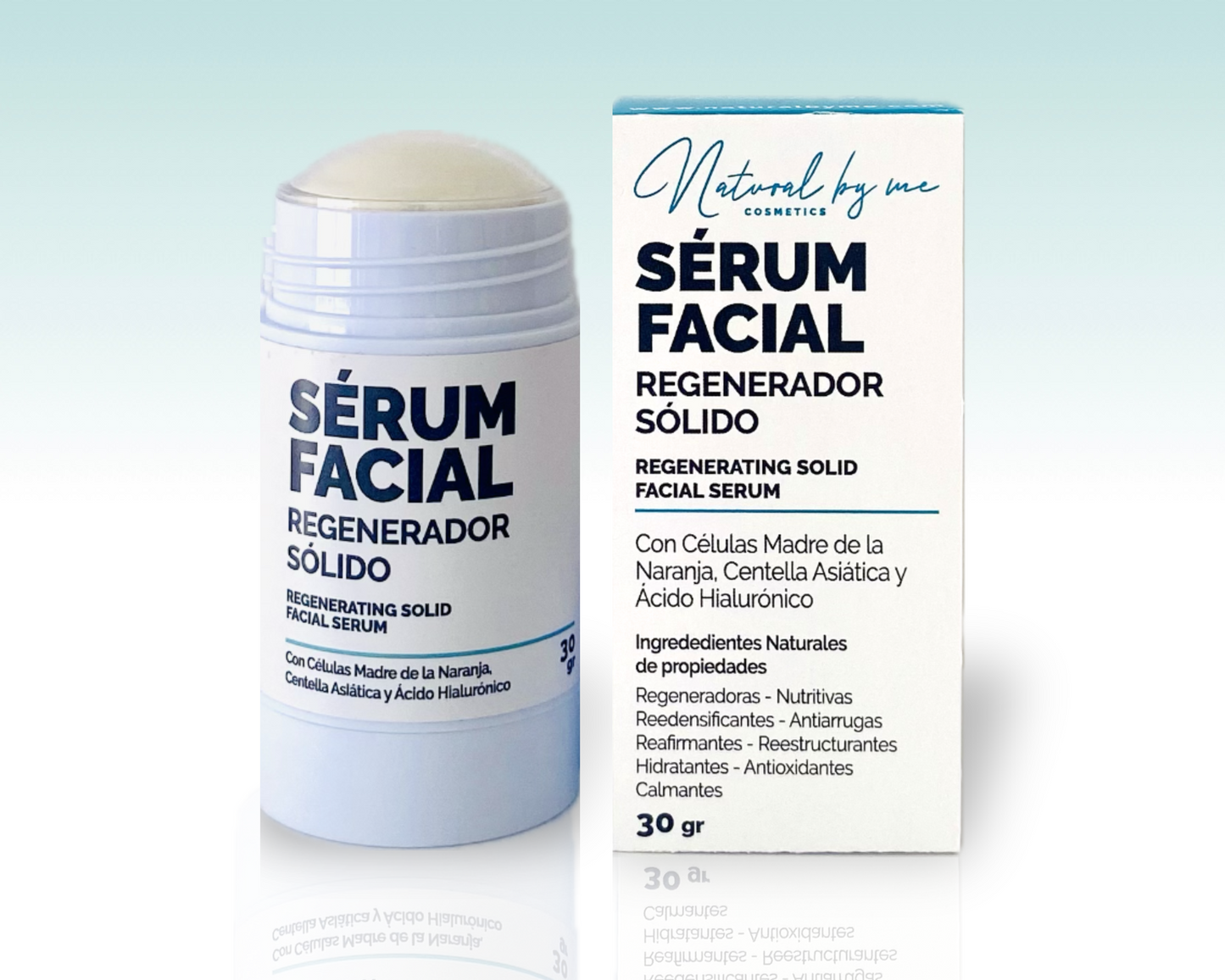 Sérum sólido regenerador natural
