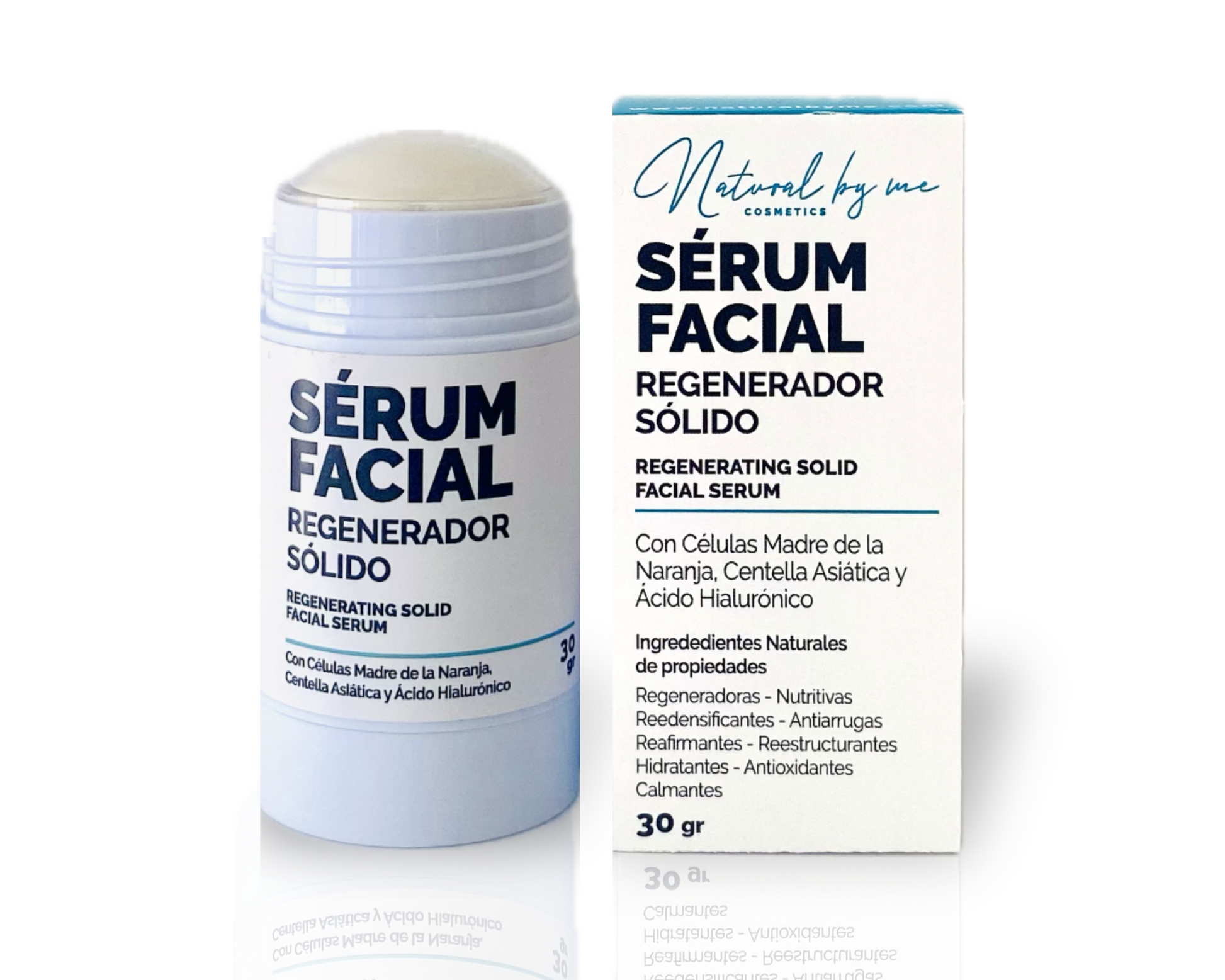 Sérum sólido regenerador natural