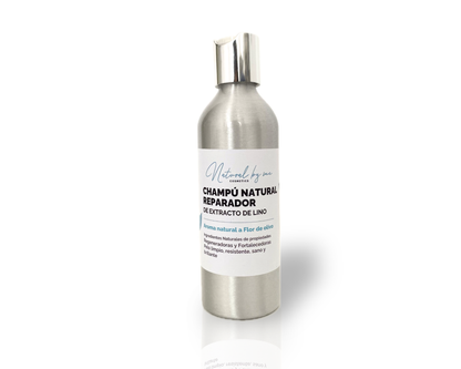 Champú Natural Reparador con Extracto de Lino 200ml