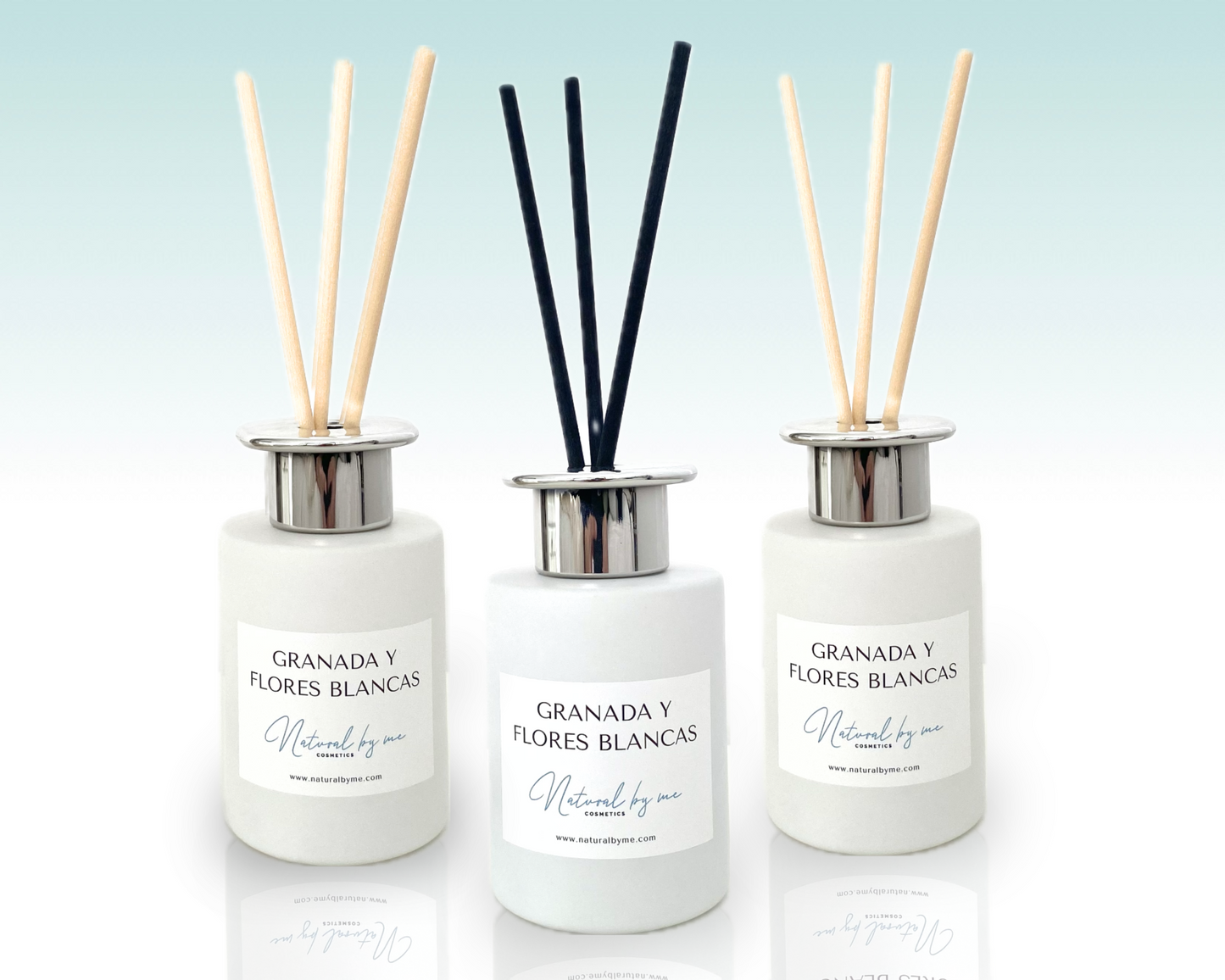 Granada y Flores Blancas Aroma Natural Mikado