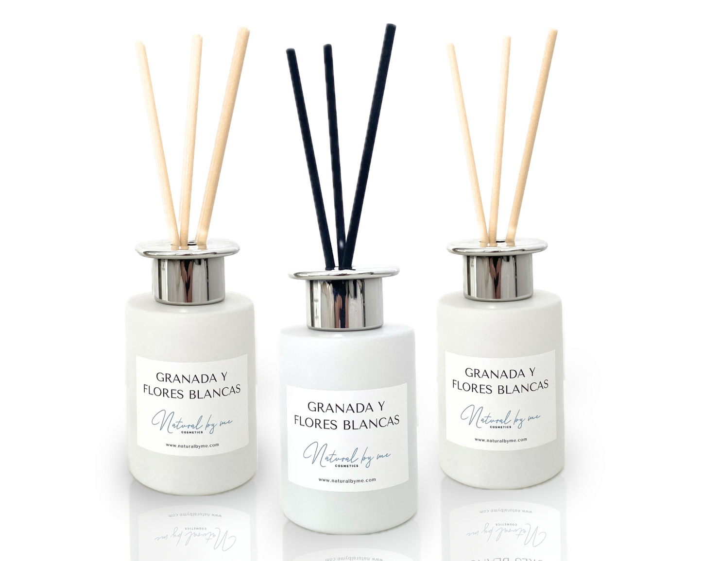 Granada y Flores Blancas Aroma Natural Mikado