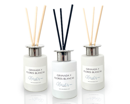 Granada y Flores Blancas Aroma Natural Mikado