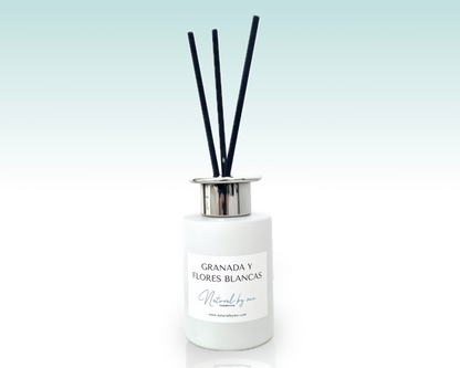 Granada y Flores Blancas Aroma Natural Mikado