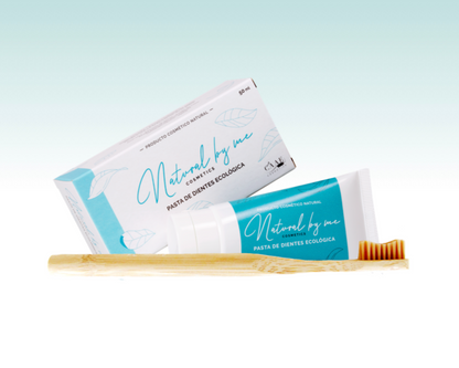 Pack Pasta de dientes Ecológica y Cepillo de Bambú (Exclusivo Online)