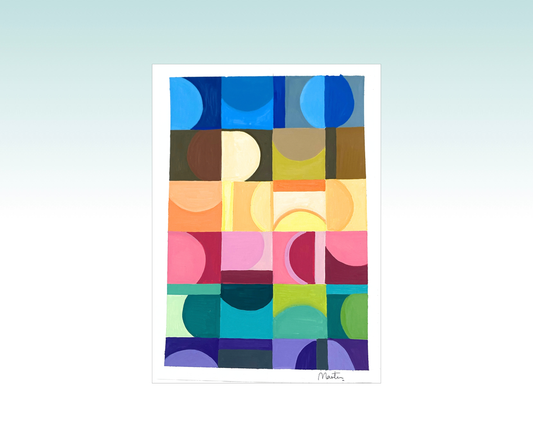 Lámina A4 "El mural de la alegría"