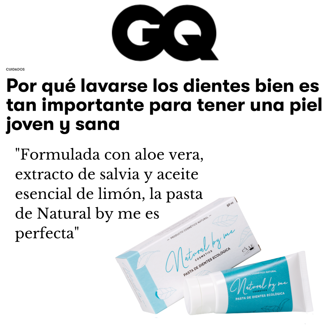 Pasta de dientes Ecológica con Aloe Vera Natural by me