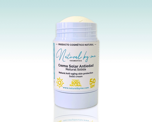 Crema solar antiedad sólida