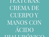 Crema de Manos para una piel suave, elástica y bonita
